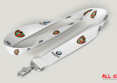 Tour de cou ou lanyard personnalisé par sublimation pour le CSSA