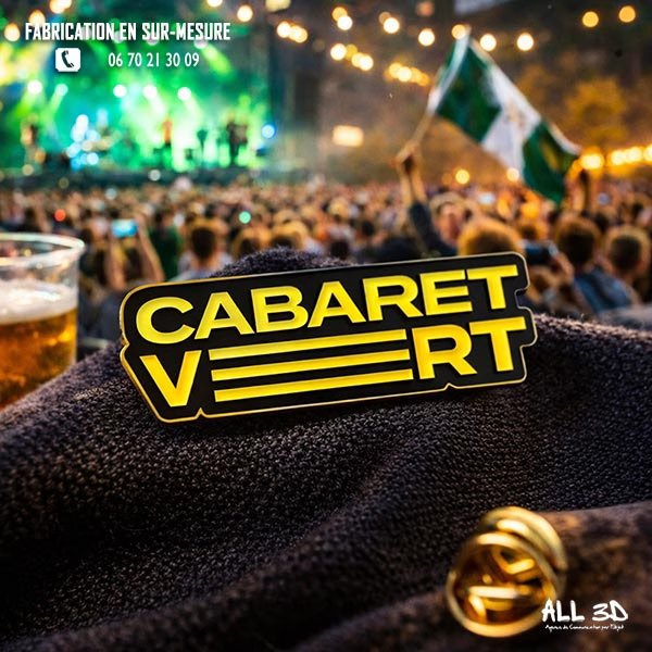 Étude de cas pin's émaillé événement