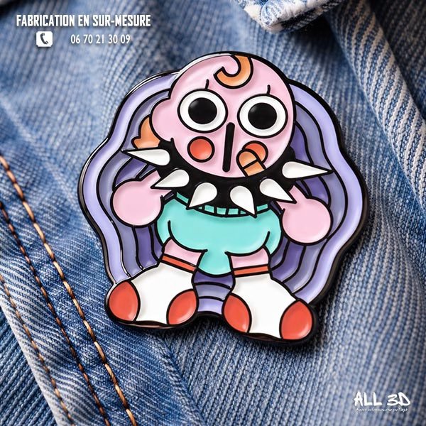 Pin's personnalisé émaillé sur mesure