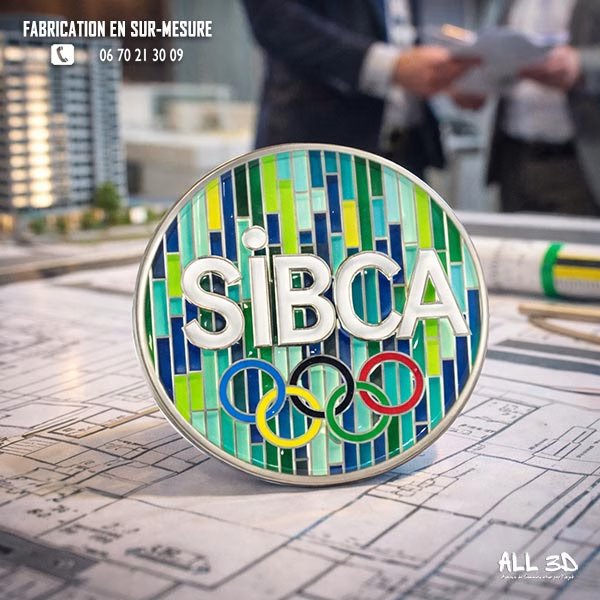 Pin’s personnalisés en métal émaillé sur mesure