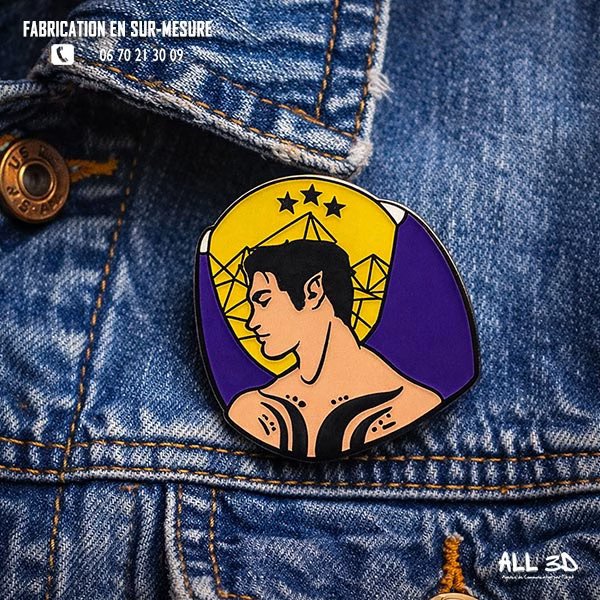 Pin's métal émaillé personnalisé pour événement