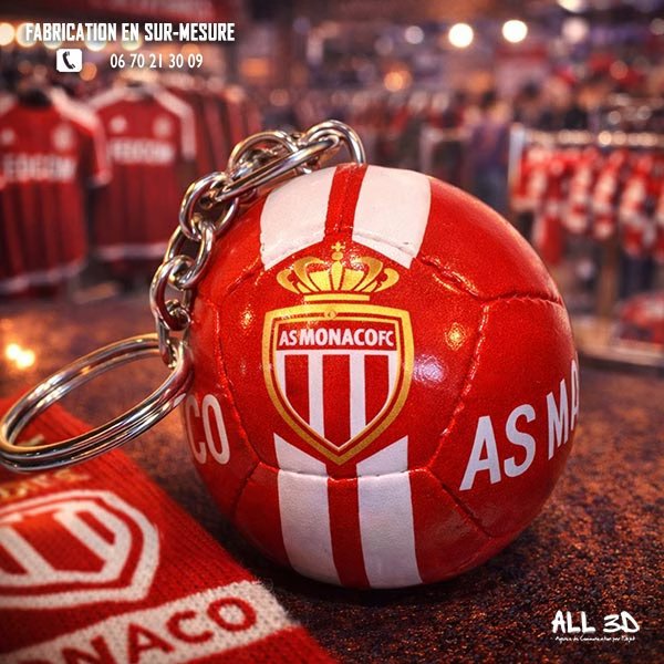 Porte-clés football personnalisé club sportif