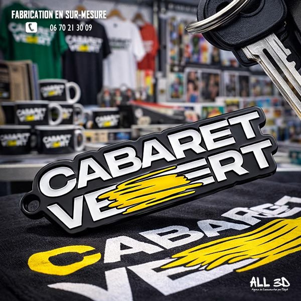 Porte-clés métal émaillé personnalisé pour événement