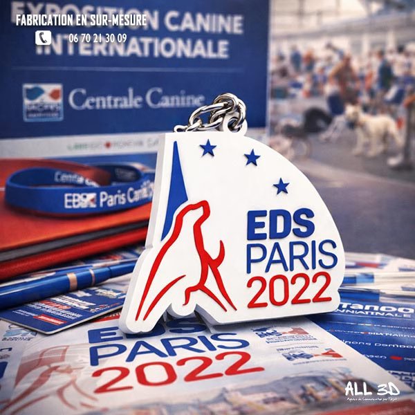 Porte-clés PVC 2D personnalisé pour festival